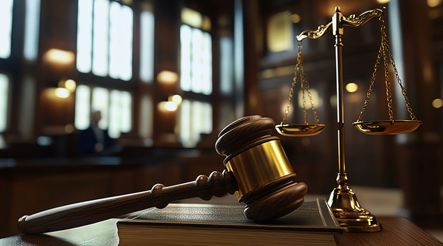 Hearing Gavel Court Banner